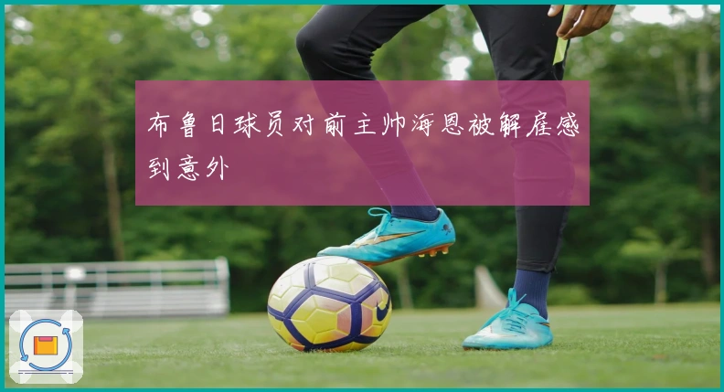 布鲁日球员对前主帅海恩被解雇感到意外